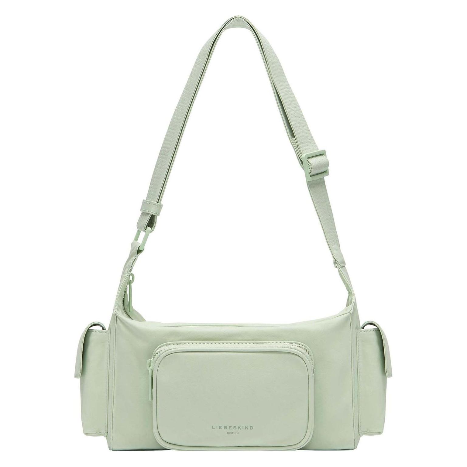 Liebeskind Berlin, Damen, Handtasche, Crossbody Lässige Crossbody-Bag Aus Nylon, Grün