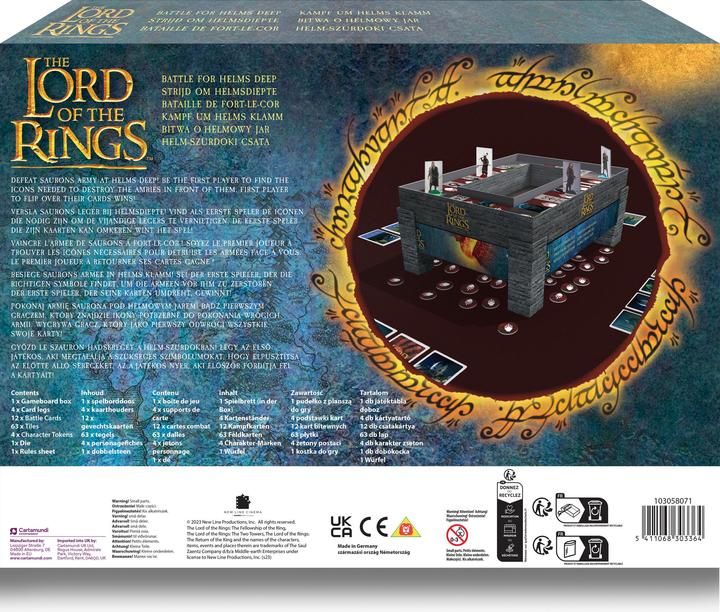 Actual product image ASS Altenburg Lord of the Rings - Helms Deep (German, English, French, Hungarian, Polish, Icelandic)