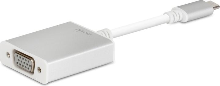 Actual product image Moshi USB-C to VGA adapter - Silver (USB-C, 1.30 cm)