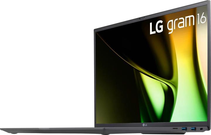 Actual product image LG 16" 16Z90S Notebook I7 8GB LPDDR5X 512GB SSD black W11P (16", 2000 GB, 32 GB, DE, Intel Core Ultra 7 155H)