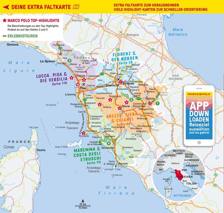 Produktbild Reiseführer Toskana (Deutsch, Christiane Beld Campetti, Sabine Oberpriller, 2023)
