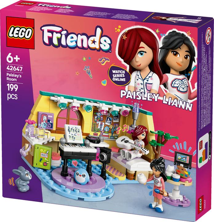 Produktbild LEGO Paisleys Zimmer (42647, LEGO Friends)