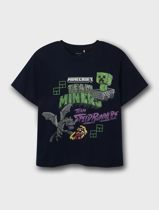 Produktbild Name it Nkmjahi Minecraft Nreg Ss Top Noos Bfu (116)
