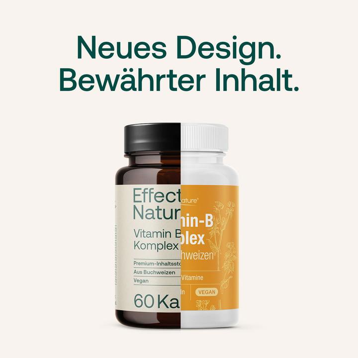 Actual product image Effective Nature Vitamin B complex (60 pcs., Capsules, 30 g)