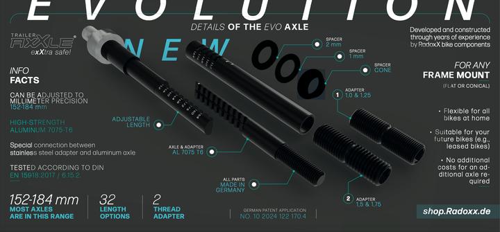 Produktbild Radoxx Trailer Axxle Evolution