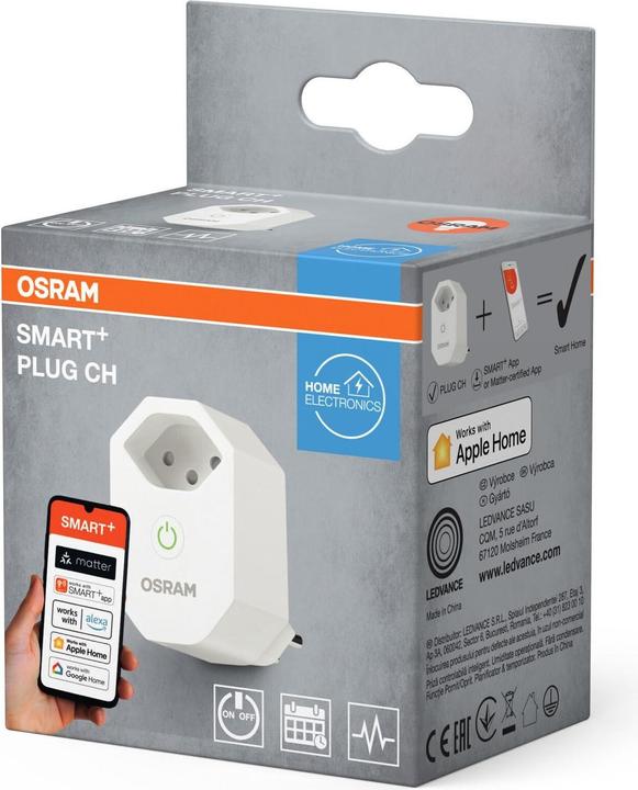 Actual product image Osram SMART+ WIFI MATTER PLUG CH White