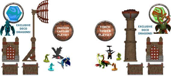 DRAGONS D playset World of Berk: Torch Tower