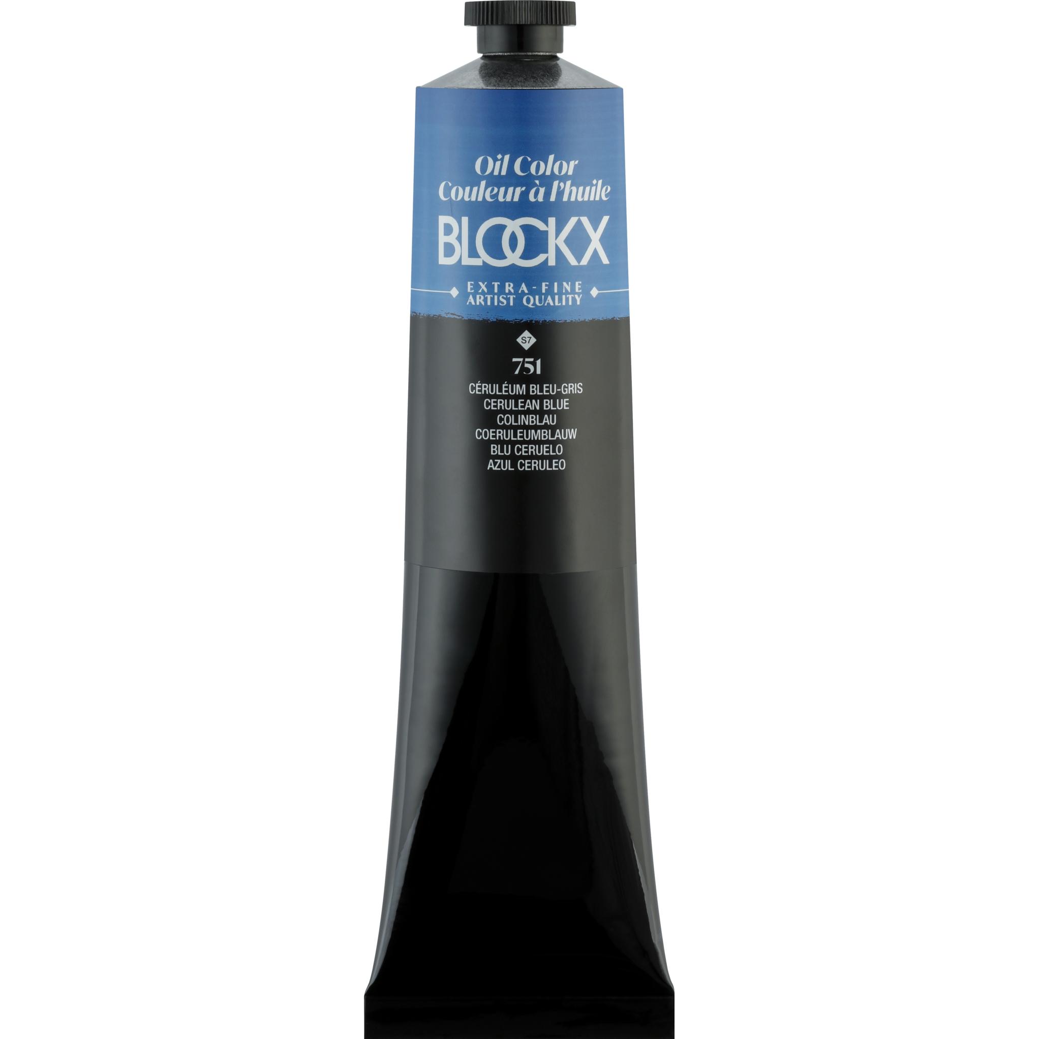 Thumbnail - BlockX, Künstlerfarbe + Bastelfarbe, Extrafeine Ölfarbe (Colinblau, 200 ml)