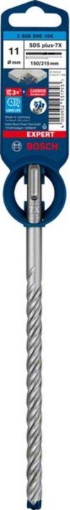 Actual product image Bosch Professional Zubehör EXPERT SDS plus-7X hammer drill, 11 x 150 x 215 mm (11.0 mm)