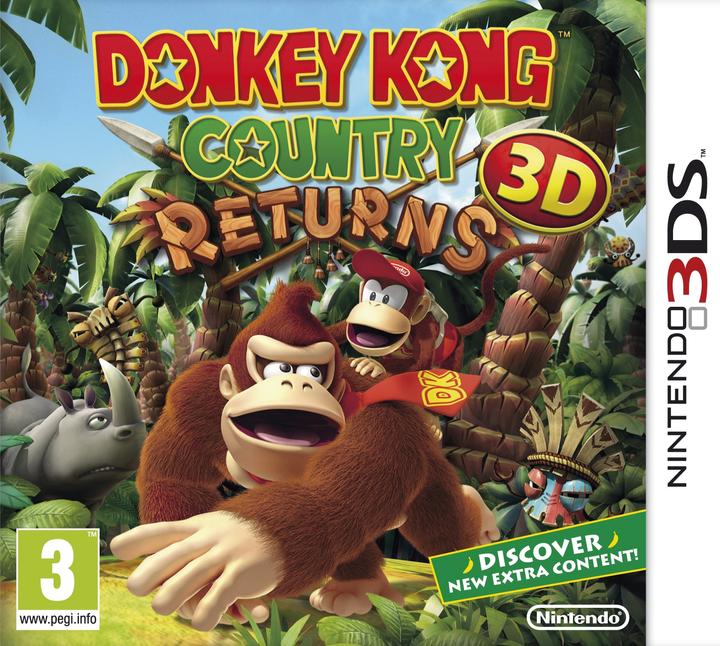 Actual product image Nintendo Donkey Kong Country Returns 3D (Select) (3DS, EN)