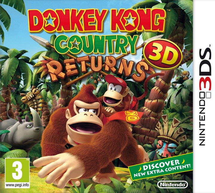 Image du produit Nintendo Donkey Kong Country Returns 3D (Select) (3DS, EN)