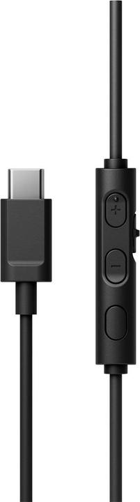 Productafbeelding JVC HA-S33UC USB-C hoofdtelefoon - Zwart (HAS33UCBU) (Bedraad)