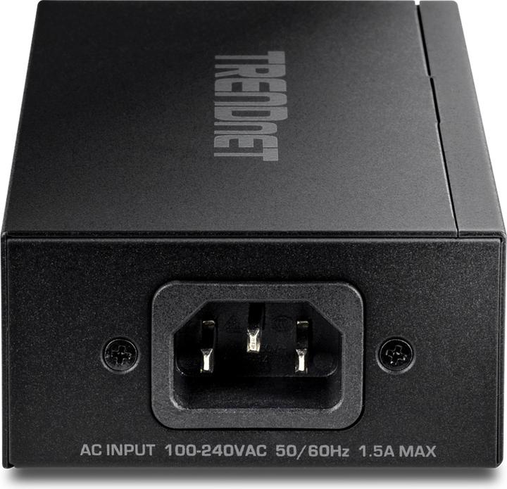 Actual product image Trendnet 2.5G POE INJECTOR (802.3af (PoE), 802.3at (PoE+), 802.3bt (PoE++), 90 W)