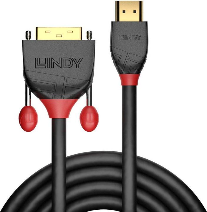 Produktbild Lindy HDMI (Typ A) — DVI (5 m, HDMI, DVI)
