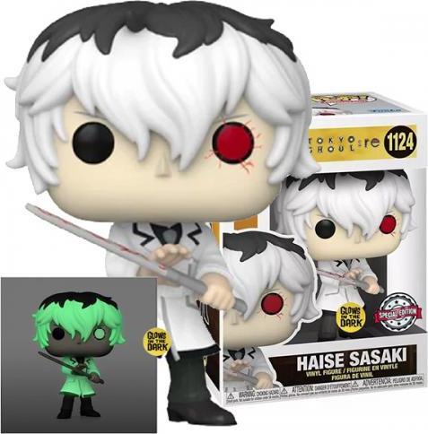 Image du produit Funko Pop! TokyoGhoul:Re Haise Sasaki (1124) GITD EXM