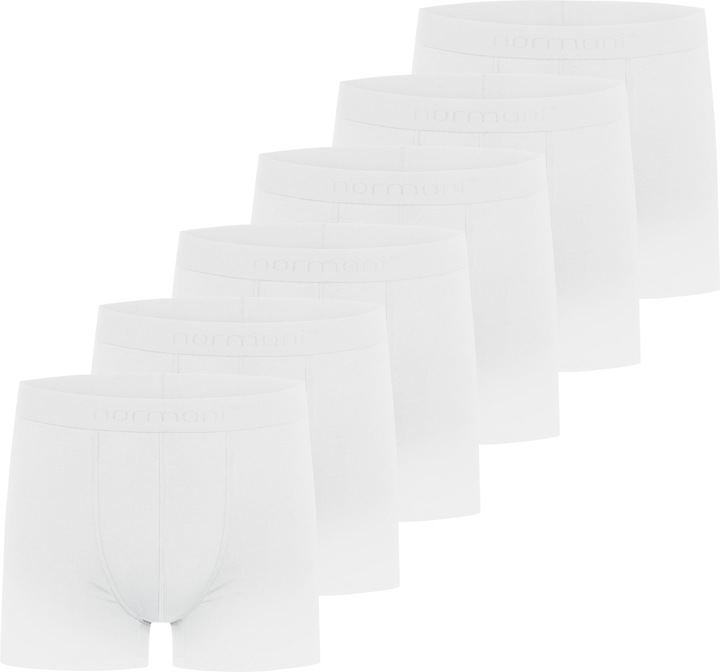 Normani 6 Herren Boxershorts aus Viskose mit Geschenk Box - 9001