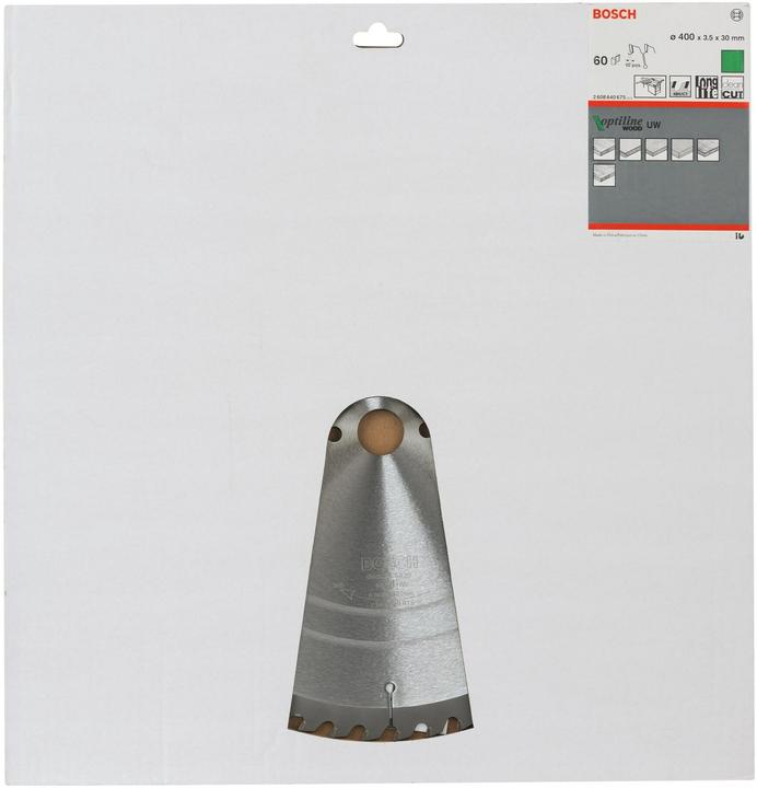 Actual product image Bosch Professional Zubehör PRO Wood circular saw blade, 400 x 3.5 x 30 mm