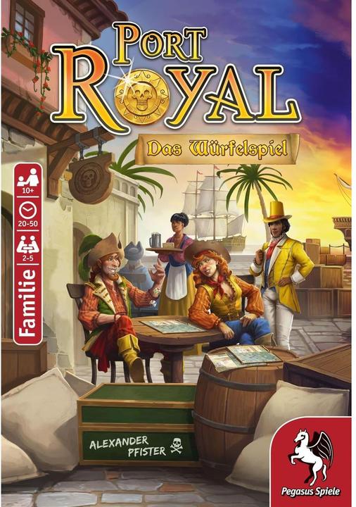 Produktbild Pegasus Port Royal - Das Würfelspiel (Deutsch, 2 - 5 Spieler)