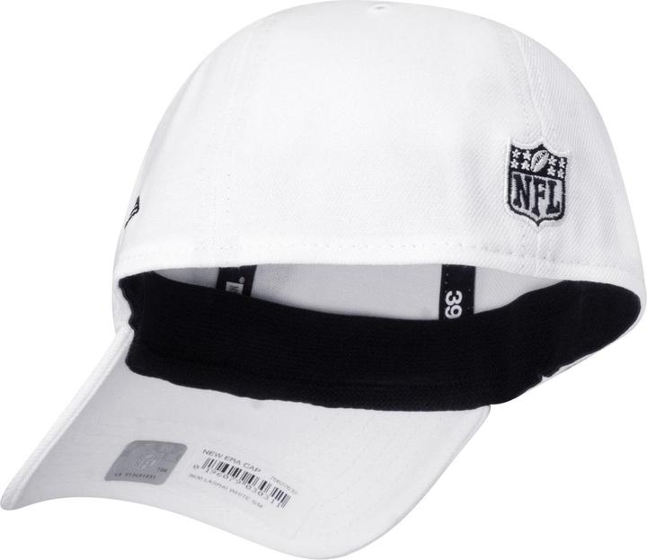 Actual product image New Era 39Thirty Stretch Cap - NFL Las Vegas Raiders blanc