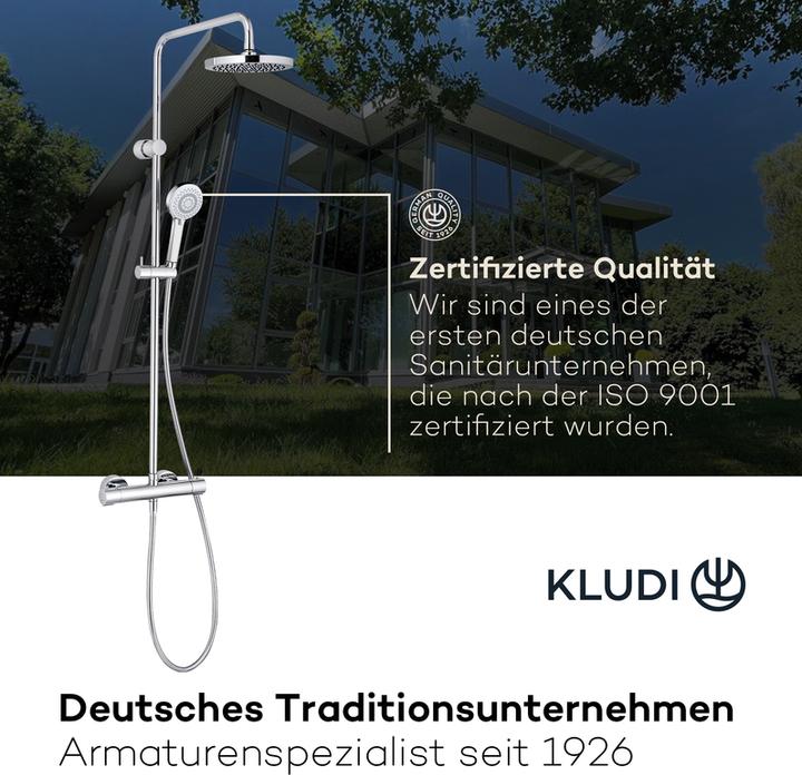Produktbild Kludi X3 Duschsystem mit Thermostat
