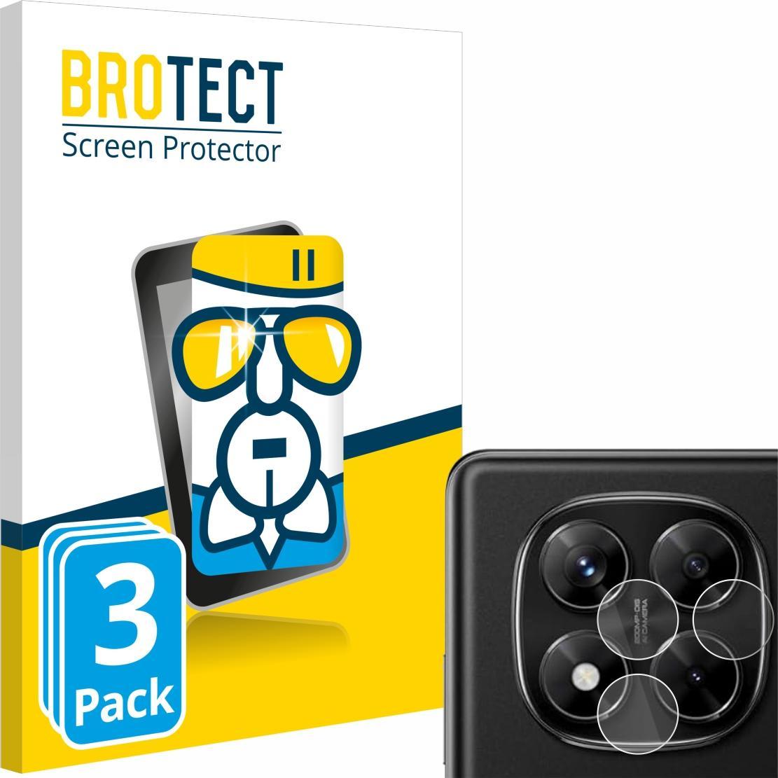 BROTECT Schutzglas Schutzfolie Displayschutz Display Schutz Glas Folie klar (3 Stück, Xiaomi Redmi Note 14 Pro), Smartph...
