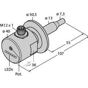 Turck Sensore a immersione, Misurazione