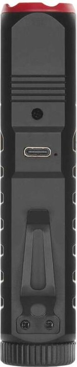 Immagine prodotto Emos Wiederaufladbare LED-Taschenlampe aus Kunststoff P4720, 120 lm, 10 STCK., display box (12.30 cm, 120 lm)