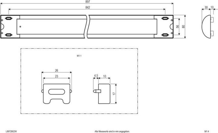 Actual product image EVN-Lichttechnik LED surface mounted light (3055 lm)