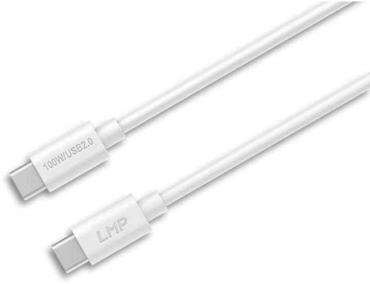 Actual product image LMP USB-C to USB-C charging and data cable (USB 2.0) 0.5 m (0.50 m, USB 2.0, 100 W)