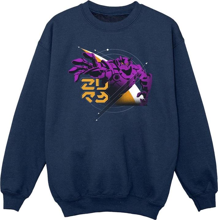 Produktbild Disney Lightyear Zurg Space Circle Sweatshirt Mädchen (128)