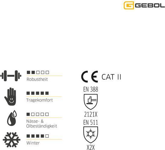 Immagine prodotto Gebol Uni Fit Thermo (9)