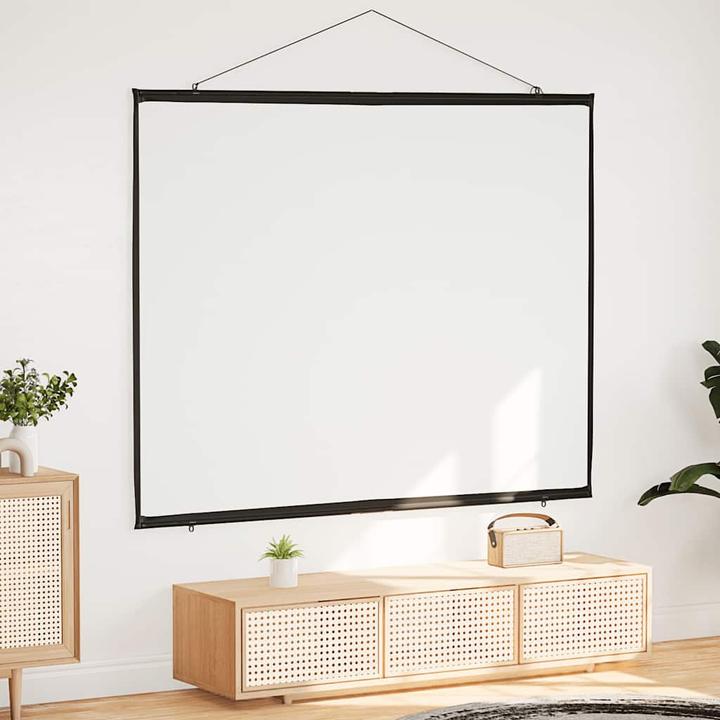 Actual product image VidaXL Projector screen Wall-mounted 84 inch 4:3 projection screen Screen (84", 4:3)