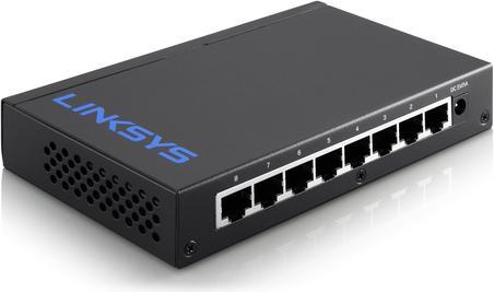 Actual product image Linksys Lgs108 (8 Ports)