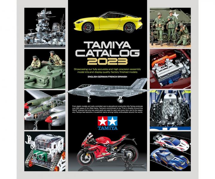 Produktbild Tamiya Modellbaukatalog 2023 4 Lang.