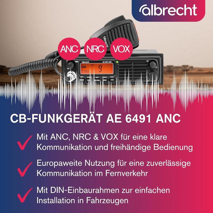 Immagine prodotto Albrecht AE 6491 NFC (10 km)