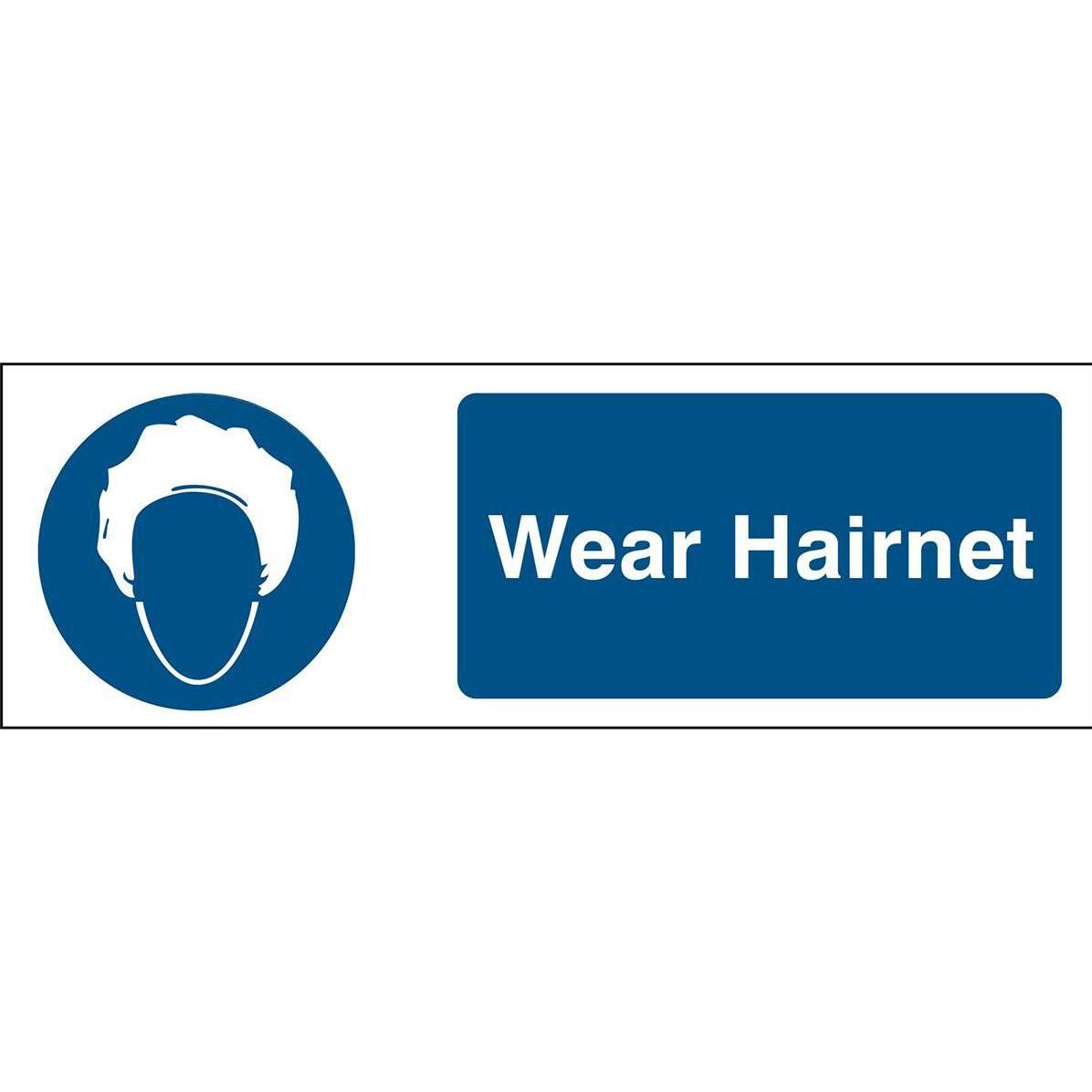 Brady, Etiketten, Safety Sign - Wear Hairnet