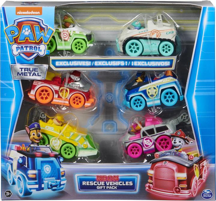 Image du produit Paw Patrol PAW True Metal 6-Pack (néon)