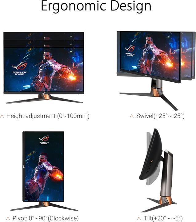 Produktbild ASUS ROG Swift PG27AQN (2560 x 1440 Pixel, 27")