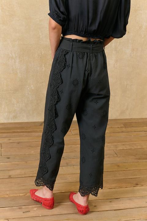 Produktbild Louise Misha Bestickte gerade Hose (38)