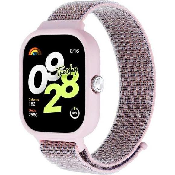 Beline pasek Redmi Watch 4różowy/pink, Uhrenarmband, Mehrfarbig