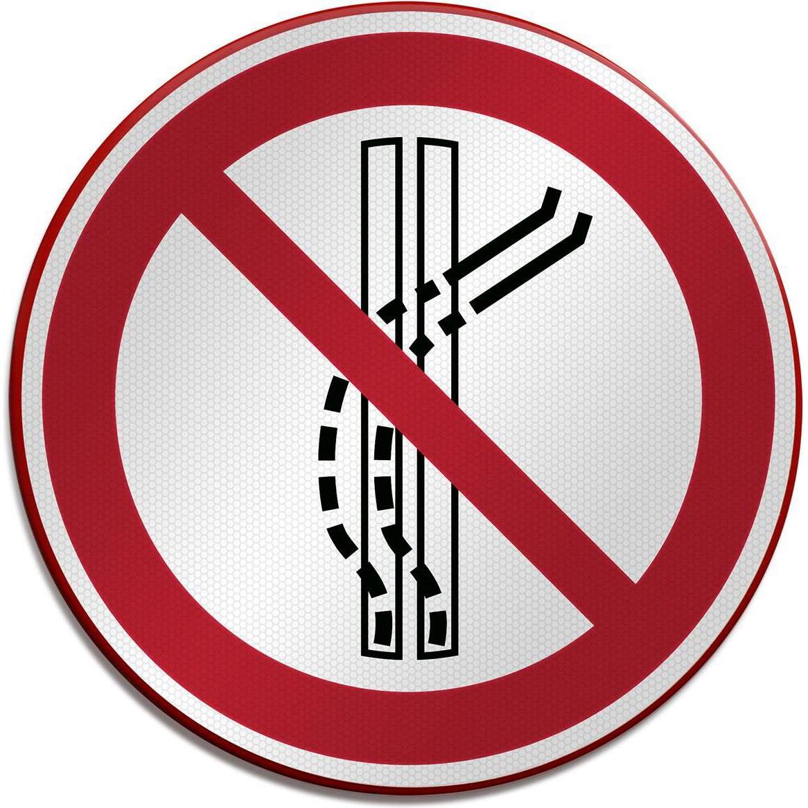 Brady, Etiketten, ISO Safety Sign - Do not