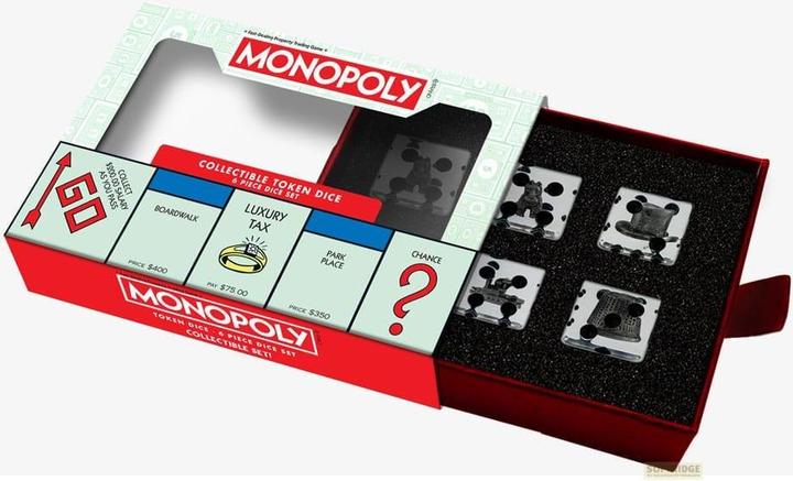 Produktbild FanRoll Monopoly Würfel Set Token Oversized