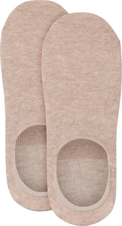 Produktbild Camano Füsslinge für Damen und Herren No Show Socken angenehm Tragekomfort optimaler Halt (4er Pack, 35, 38)