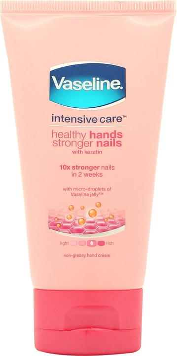Vaseline Soins intensifs Mains saines Ongles plus forts (75 ml)