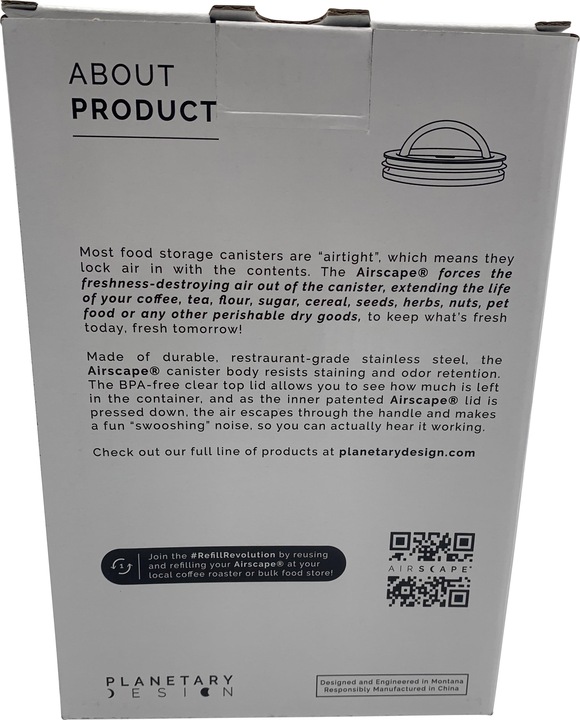 Produktbild Airscape Kaffeedose (1.89 l)
