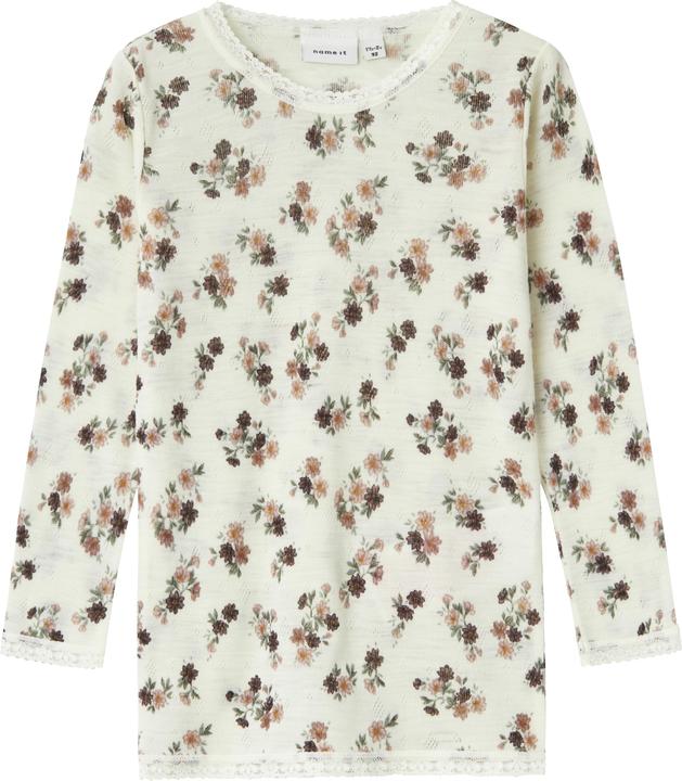 Name it Merinowoll Oberteil mit langen Ärmeln (86)