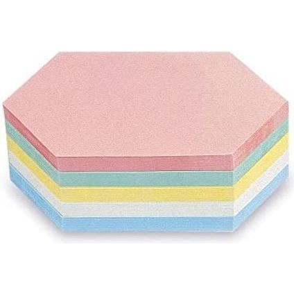 Magnetoplan, Zubehör Präsentieren,  Moderationskarte 20 x 9,5 cm (B x H) 120g/m² 100 % Zellstoff farbig sortiert 500 St....