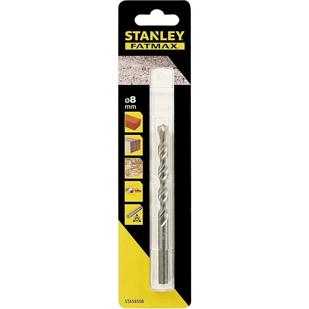 Stanley, Bohrereinsatz, Betonbohrer INNO DREIKS. BULLET 8,0 KA Länge 120mm (8 Millimeter)