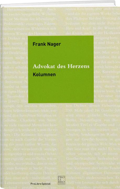 Produktbild Advokat des Herzens (Deutsch)