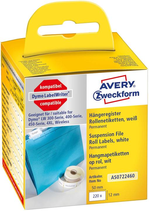 Produktbild Avery Rollenetiketten